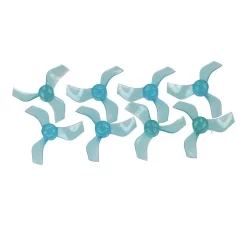 Gemfan 1635 40mm 3 Blatt Propeller 1mm Loch Klar Blau 4xCW 4xCCW