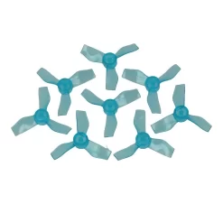 Gemfan 1219 31mm 3 Blatt Propeller 0.8mm Loch Klar Blau 4xCW 4xCCW