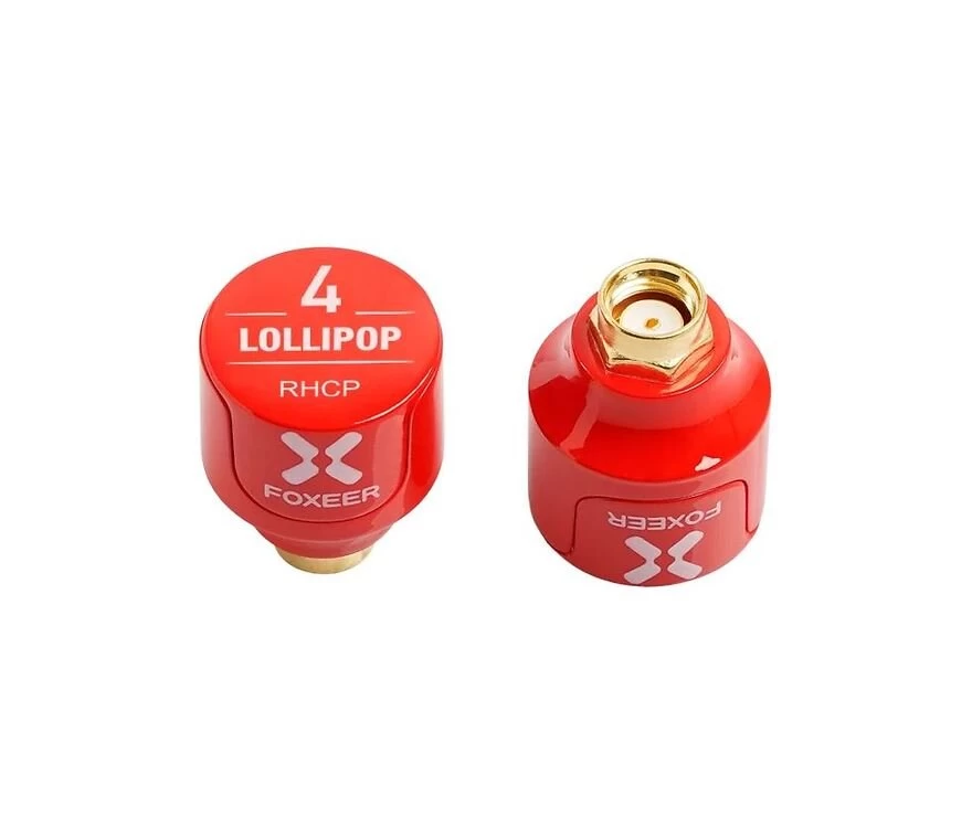 FOXEER FPV Antenne Lollipop 4 Stubby RHCP RPSMA Rot â Bild 2