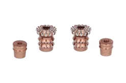 FrSky CNC Alu M3 Gimbal Stick End Lotus Gold