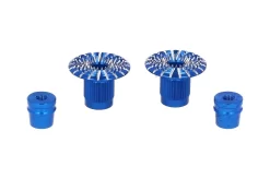 FrSky CNC Alu M4 Gimbal Stick End Umbrella Blau