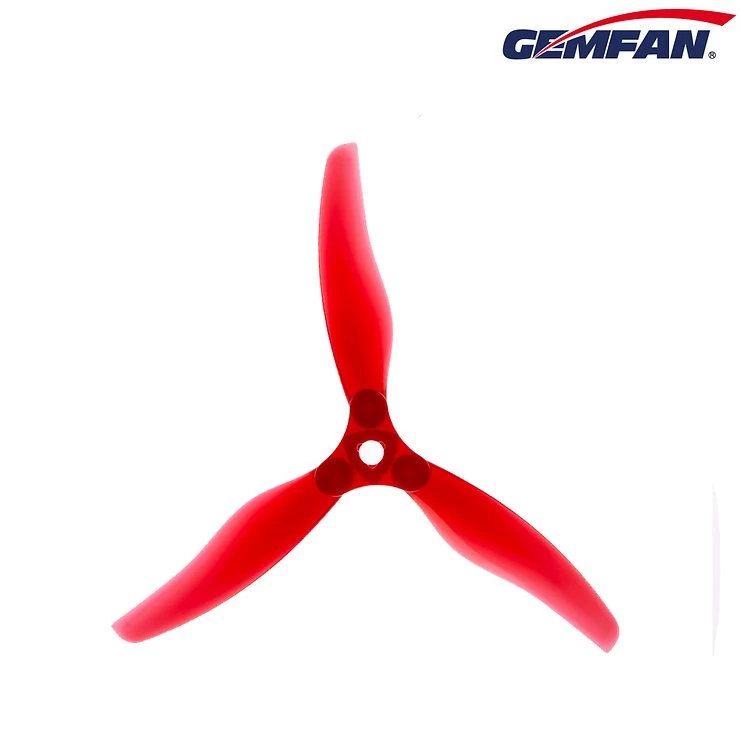 Gemfan Floppy Proppy 5135 Faltbarer FPV Propeller Rot 5 Zoll – Bild 5