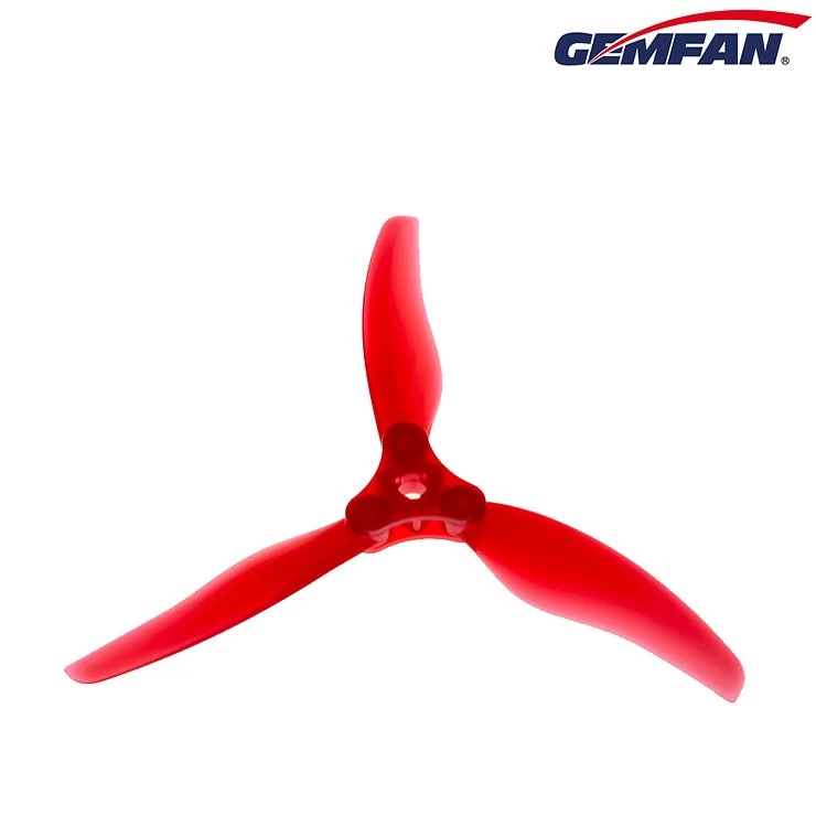 Gemfan Floppy Proppy 5135 Faltbarer FPV Propeller Rot 5 Zoll