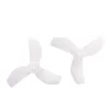 Gemfan 35mm Durable 3-Blatt Propeller 1,4 Zoll White