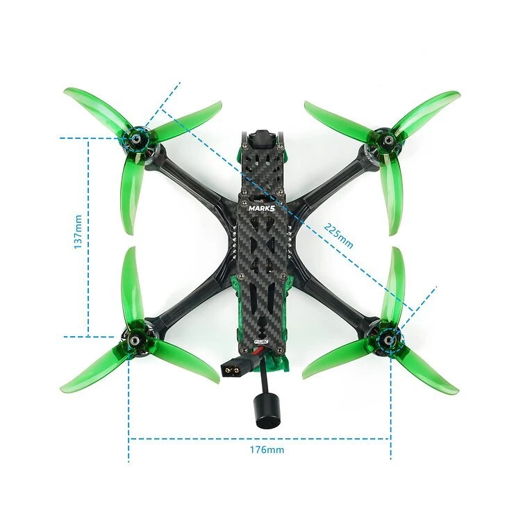 GEPRC Mark5 HD DJI O3 AIR Unit 6S Drone FPV TBS Nano RX – Bild 4