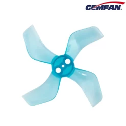 Gemfan 1636 40mm 4 Blatt Propeller 1mm Loch 4xCW 4xCCW Transparent Blau