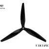 HQProp X-Class 3 Blatt Propeller 13X12X3R CW 1 Stück Carbonverstärktes Nylon 13 Zoll