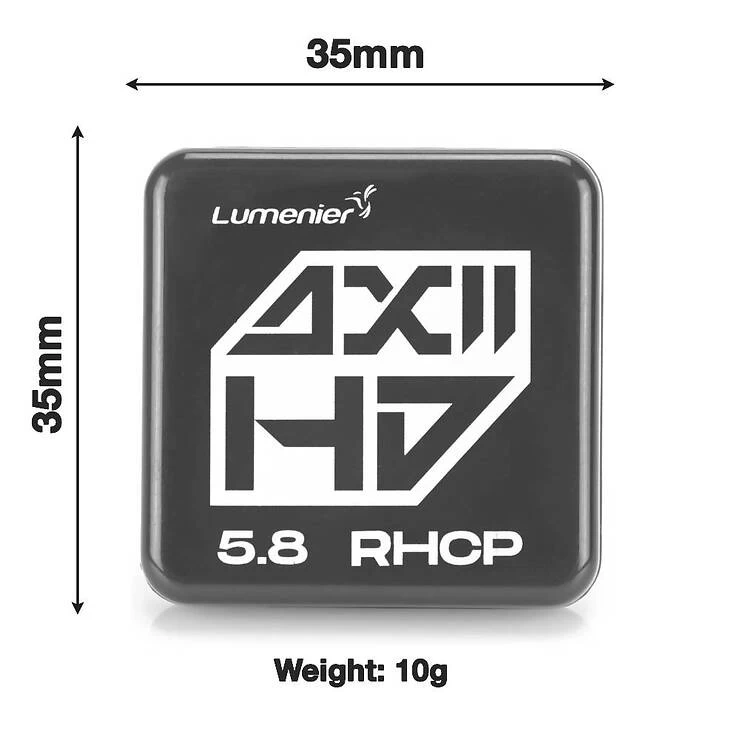 Lumenier AXII HD 5.8GHz FPV Patch Antenna RHCP – Bild 7