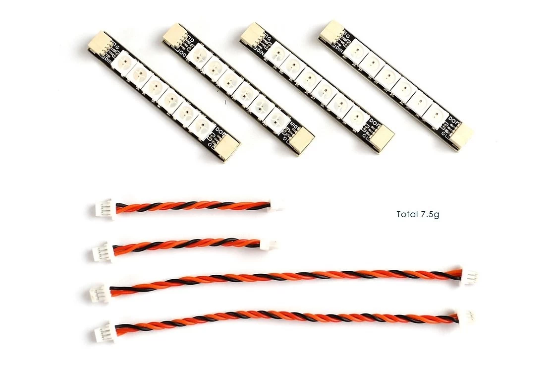 Matek Systems RGB W2812 6 LEDs 4 Stück – Bild 3