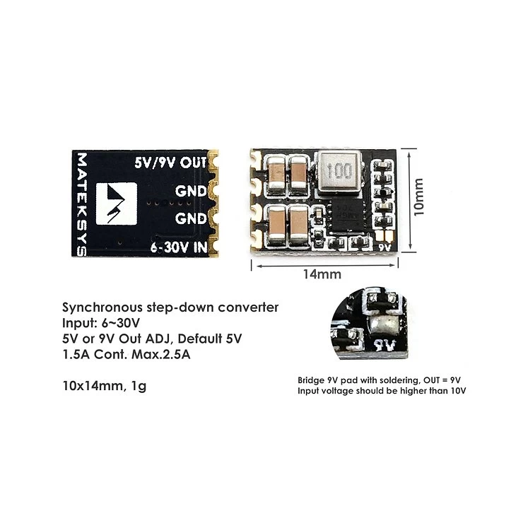 Matek Micro BEC 6 Bis 30V Zu5V Und 9V 3 Stück – Bild 2
