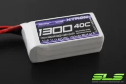 SLS Batterie LiPo Akku XTRON 1300mAh 3S1P 11,1V 40C/80C XT60