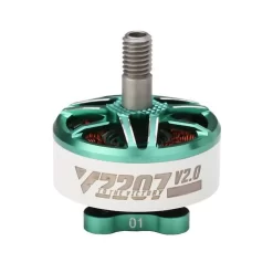 T-Motor V2207 V2 1750KV Grün Weiß FPV Motor