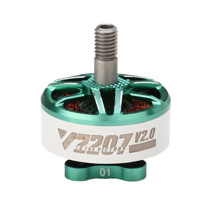 T-Motor V2207 V2 1750KV Grün Weiß FPV Motor
