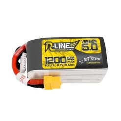 Tattu R-Line V5.0 LiPo Akku 150C XT60 1200mAh 6S
