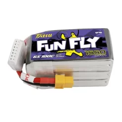Tattu Funfly 1550mAh 100C 6S Lipo Akku XT60