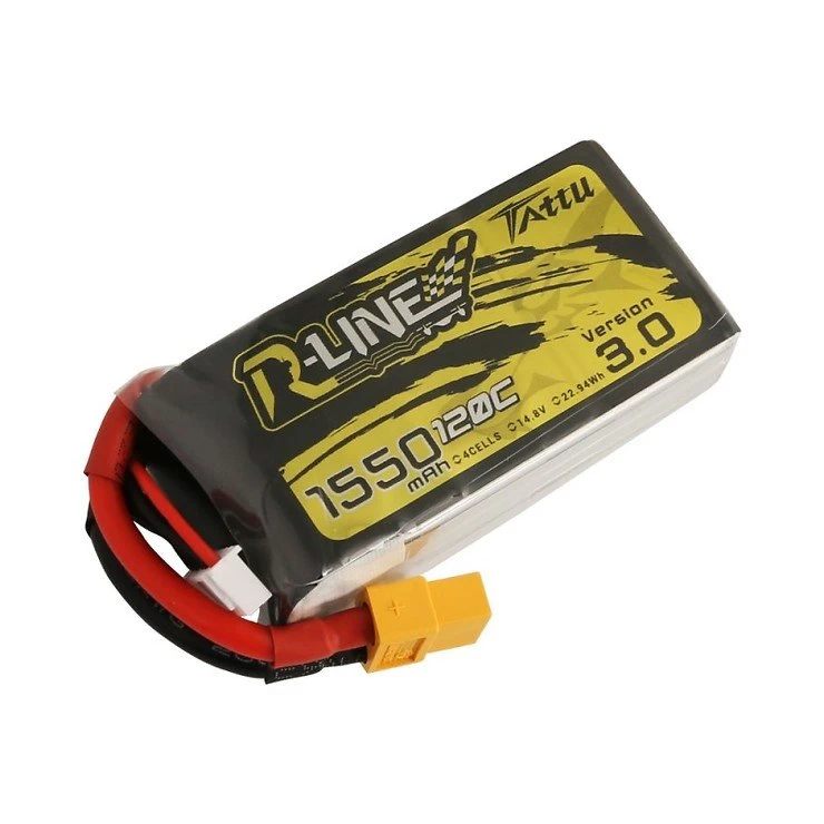 Tattu R-Line V3 Batterie LiPo Akku 1550 MAh 4S1P 120C XT60 – Bild 2