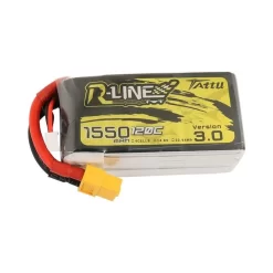 Tattu R-Line V3 Batterie LiPo Akku 1550 MAh 4S1P 120C XT60