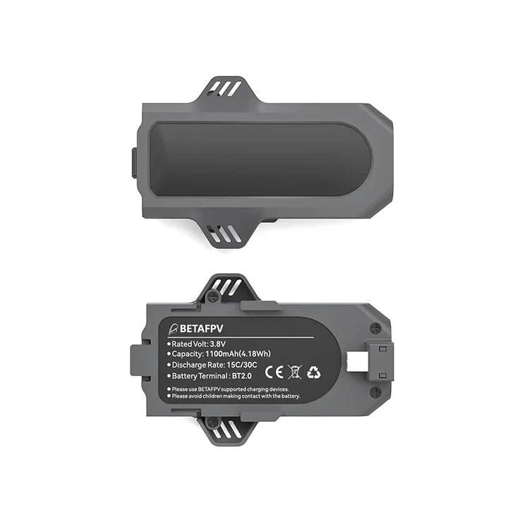 BetaFPV Aquila16 Lipo BT2.0 1100mAh 1S 2 Stück – Bild 2