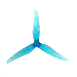 Gemfan Hurricane SL 5125-3 5 Zoll 3-Blatt Propeller Clear Blue (2CW+2CCW)